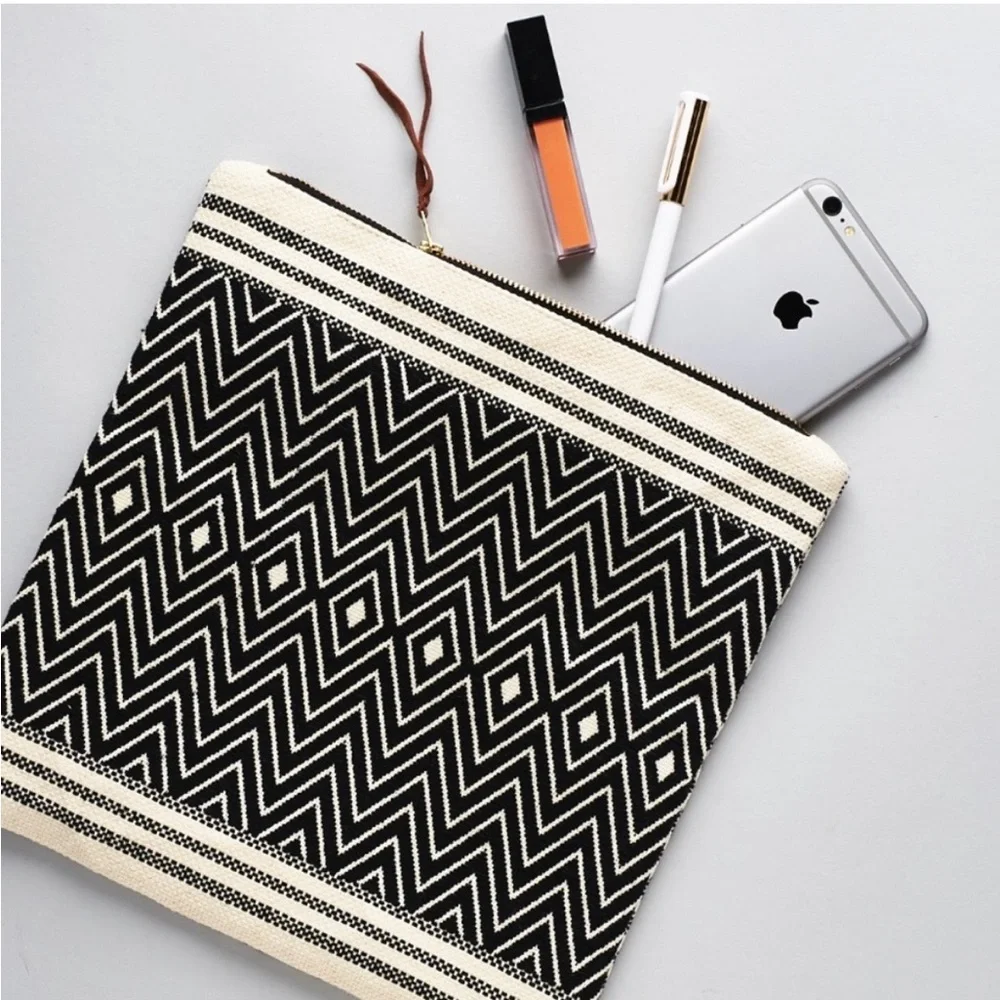 Tribe Alive fold over Clutch Atitlan brocade